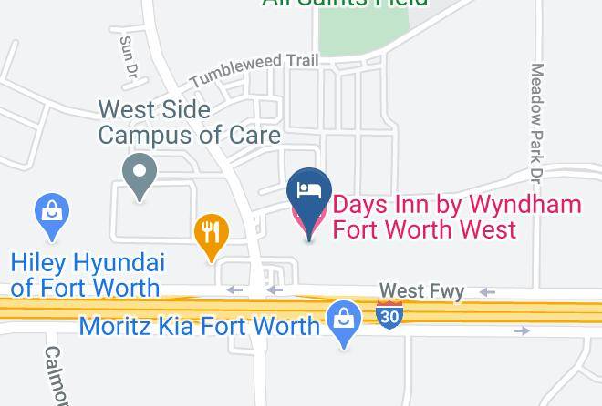 Tarrant - Days Inn By Wyndham Fort Worth West Maps