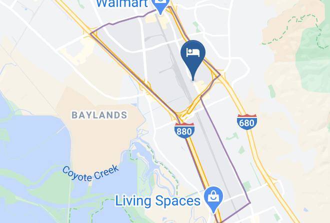 Alameda - Days Inn By Wyndham Fremont Maps