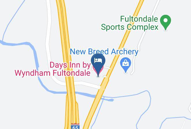 Jefferson - Days Inn By Wyndham Fultondale Maps