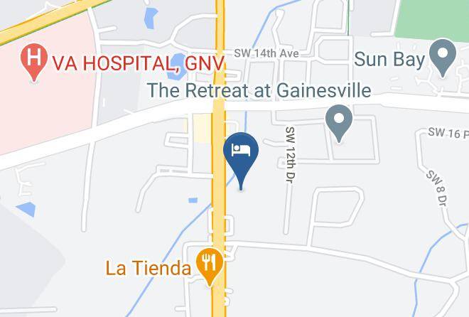 Alachua - Days Inn By Wyndham Gainesville University Maps