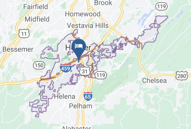 Days Inn By Wyndham Hoover Birmingham Map
