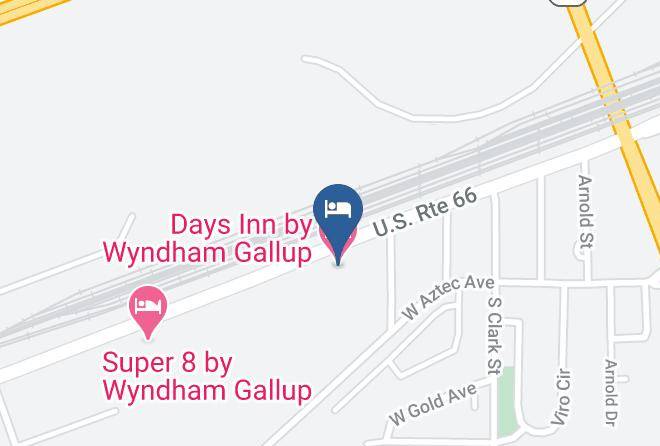 Mckinley - Days Inn By Wyndham Gallup Maps