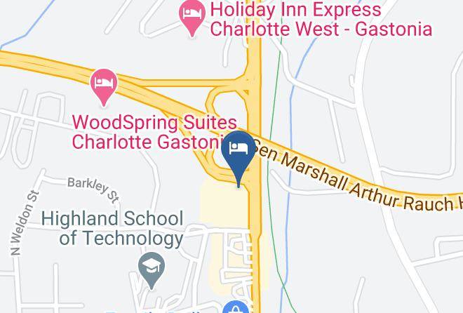 Days Inn By Wyndham Gastonia West Charlotte Kings Mountain Map