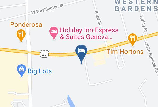 Ontario - Days Inn By Wyndham Geneva Finger Lakes Maps