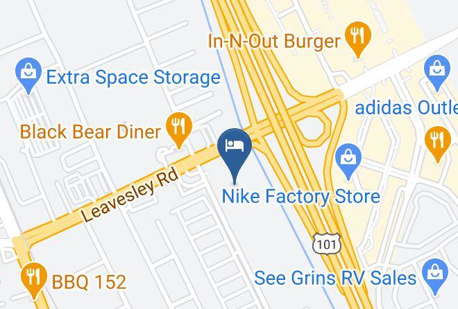 Santa Clara - Days Inn By Wyndham Gilroy Maps