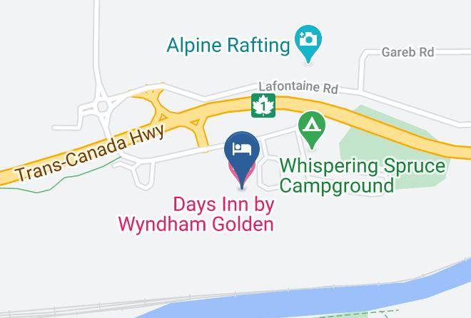 Columbia Shuswap - Days Inn By Wyndham Golden Maps