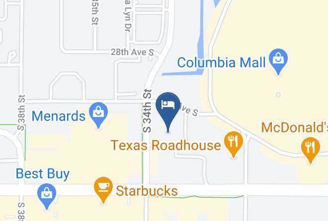 Grand Forks - Days Inn By Wyndham Grand Forks Columbia Mall Maps