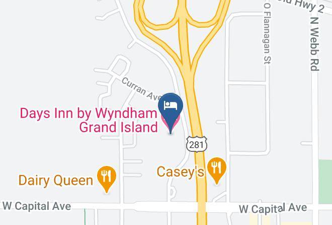 Hall - Days Inn By Wyndham Grand Island Maps