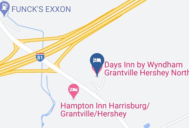 Dauphin - Days Inn By Wyndham Grantville Hershey North Maps