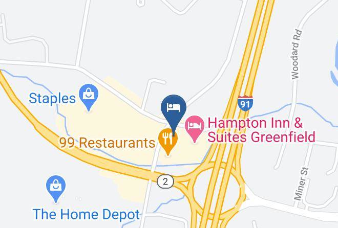Franklin - Days Inn By Wyndham Greenfield Maps