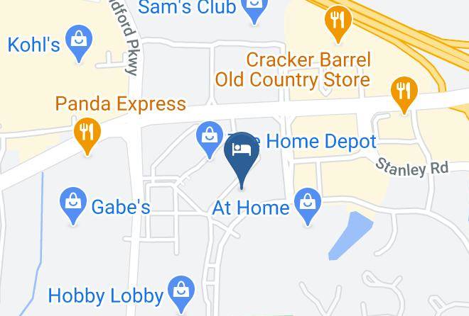 Guilford - Days Inn By Wyndham Greensboro Nc Maps