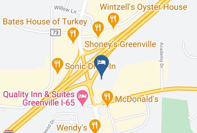 Butler - Days Inn By Wyndham Greenville Maps