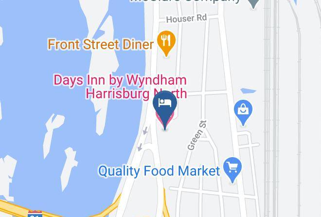 Dauphin - Days Inn By Wyndham Harrisburg North Maps