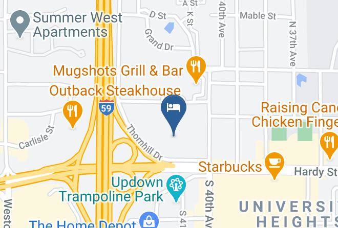 Lamar - Days Inn By Wyndham Hattiesburg Ms Maps