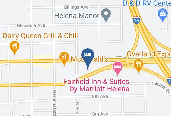 Lewis And Clark - Days Inn By Wyndham Helena Maps