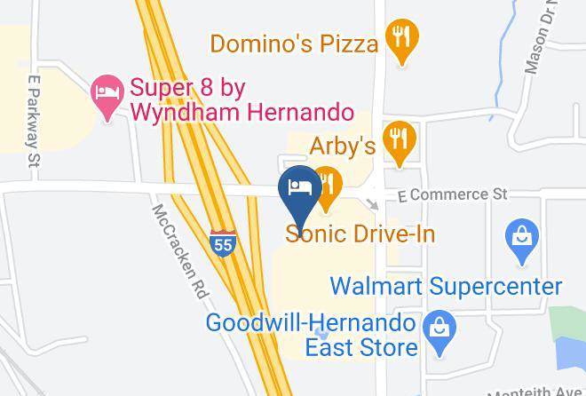De Soto - Days Inn By Wyndham Hernando Maps