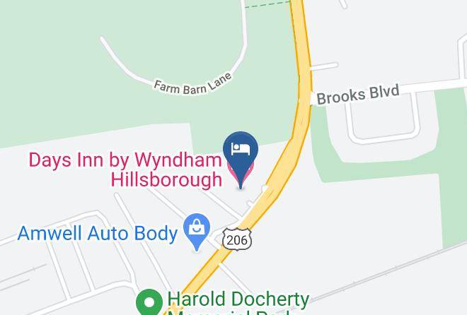 Somerset - Days Inn By Wyndham Hillsborough Maps