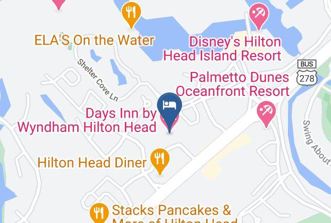 Beaufort - Days Inn By Wyndham Hilton Head Maps