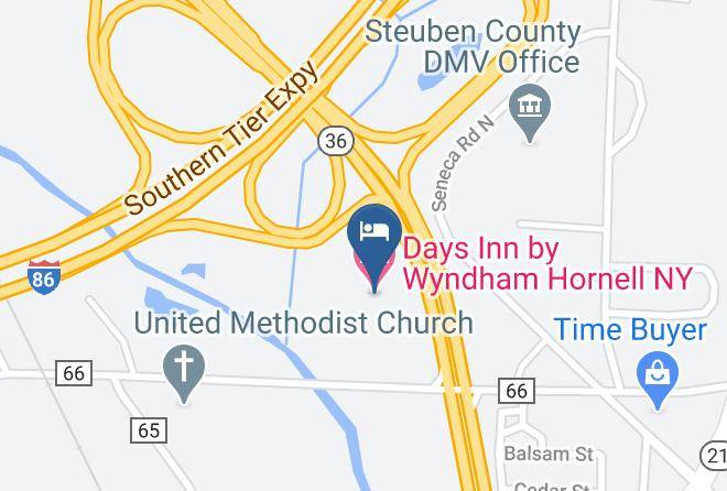 Steuben - Days Inn By Wyndham Hornell Ny Maps