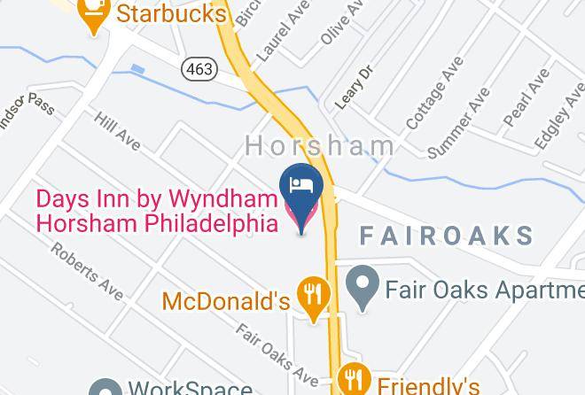 Montgomery - Days Inn By Wyndham Horsham Philadelphia Maps