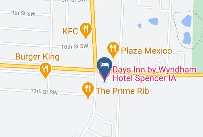 Days Inn By Wyndham Hotel Spencer Ia Map
