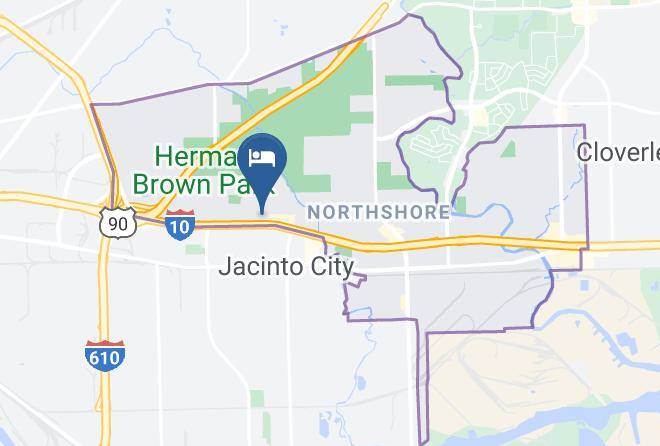Harris - Days Inn By Wyndham Houston East Maps