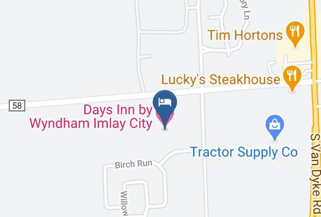 Lapeer County - Days Inn By Wyndham Imlay City Maps
