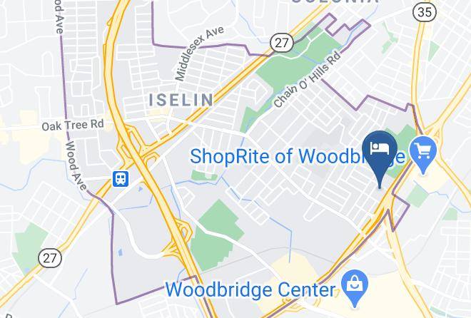 Days Inn By Wyndham Iselin Woodbridge Map