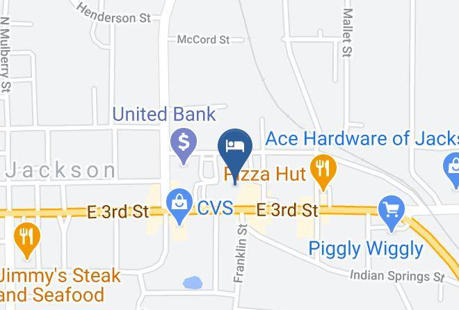 Butts - Days Inn By Wyndham Jackson Maps