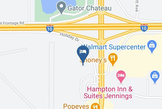 Jefferson Davis Par - Days Inn By Wyndham Jennings Maps