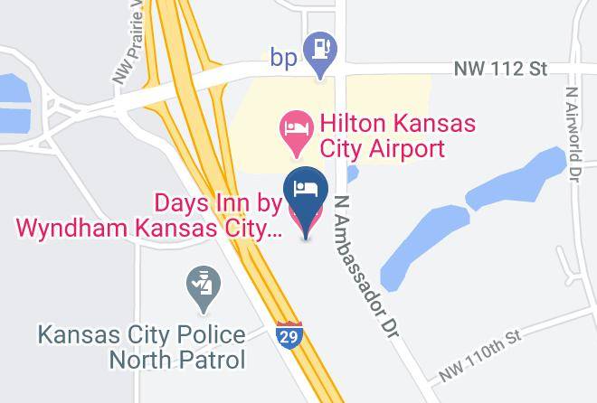 Platte - Days Inn By Wyndham Kansas City International Airport Maps