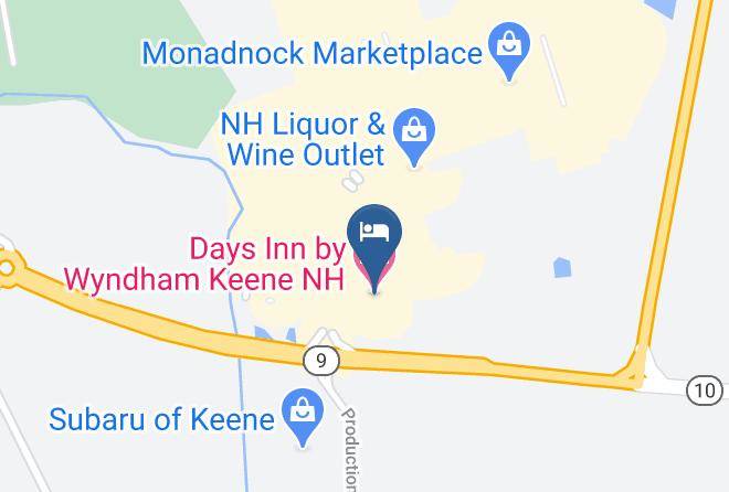 Cheshire - Days Inn By Wyndham Keene Nh Maps