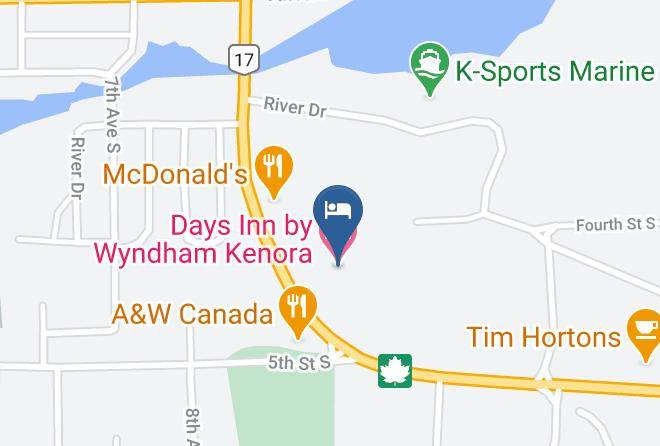 Kenora - Days Inn By Wyndham Kenora Maps