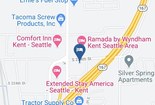 King - Days Inn By Wyndham Kent 84th Ave Maps