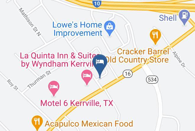 Kerr - Days Inn By Wyndham Kerrville Maps