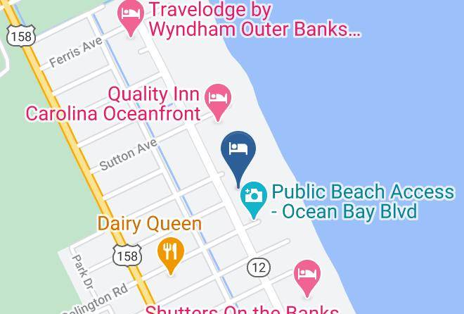 Dare - Days Inn By Wyndham Kill Devil Hills Oceanfront Wilbur Maps
