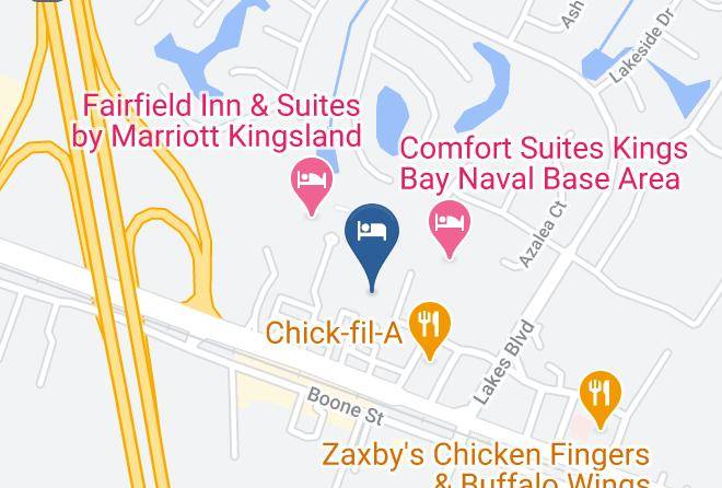 Days Inn By Wyndham Kingsland Ga Map