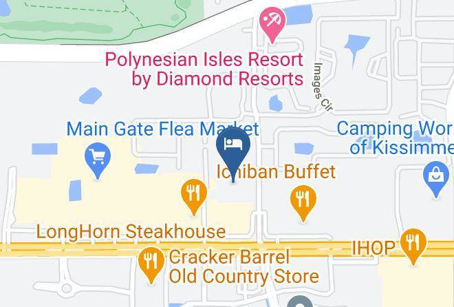 Osceola - Days Inn By Wyndham Kissimmee Fl Maps
