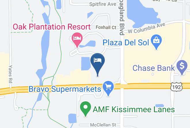 Osceola - Days Inn By Wyndham Kissimmee West Maps