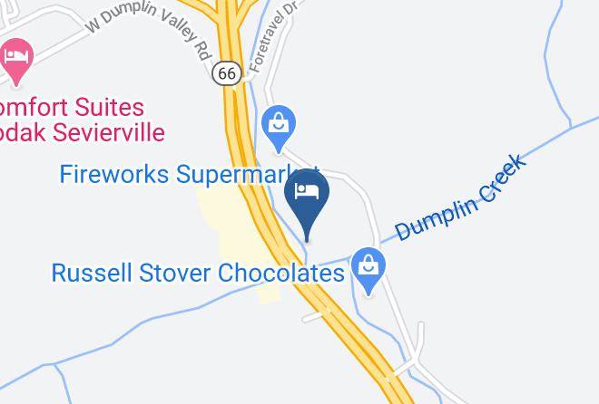 Sevier - Days Inn By Wyndham Kodak Sevierville Interstate Smokey Moun Maps