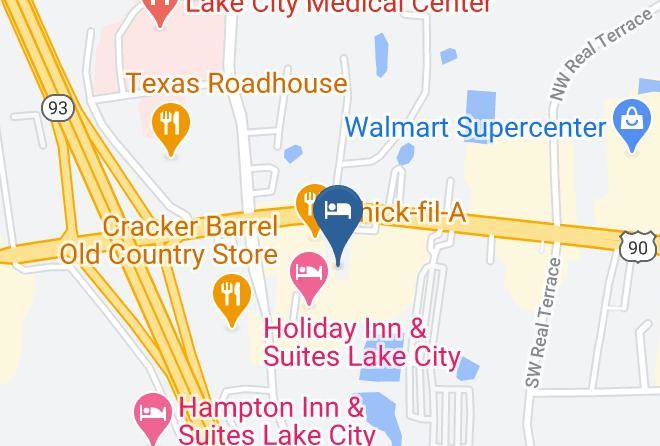 Columbia - Days Inn By Wyndham Lake City I 75 Maps