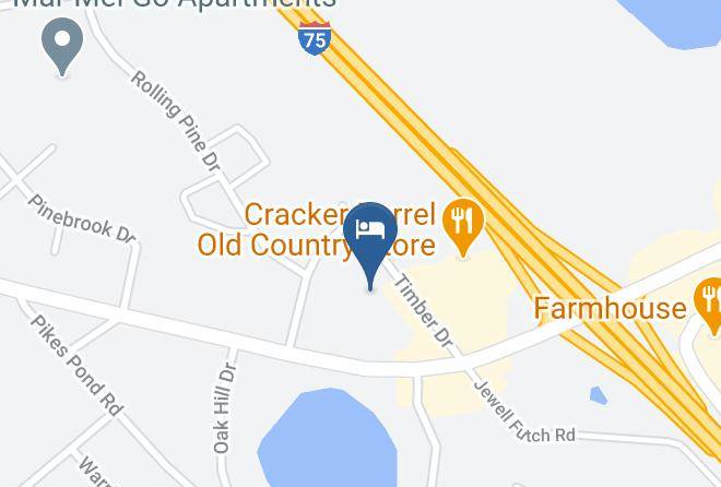 Lowndes - Days Inn By Wyndham Lake Park Valdosta Maps