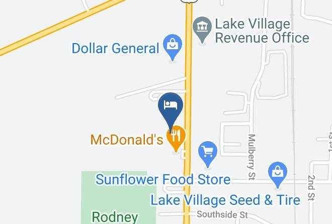 Chicot - Days Inn By Wyndham Lake Village Maps