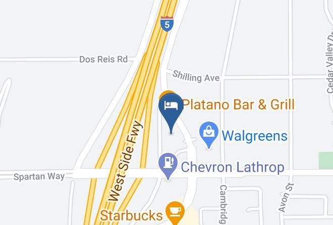 San Joaquin - Days Inn By Wyndham Lathrop Maps