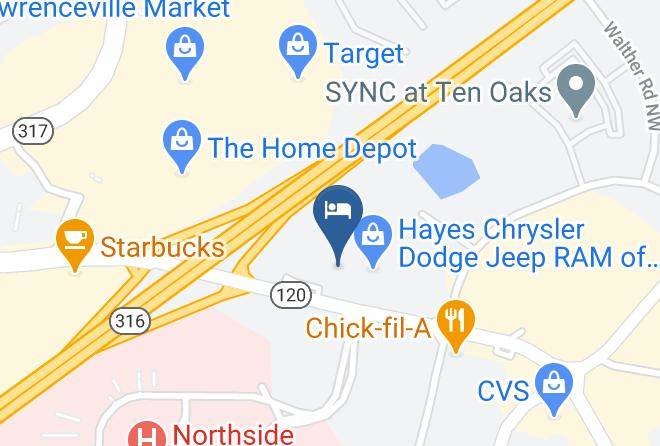 Days Inn By Wyndham Lawrenceville Map