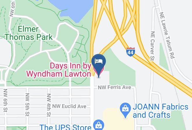 Comanche - Days Inn By Wyndham Lawton Maps