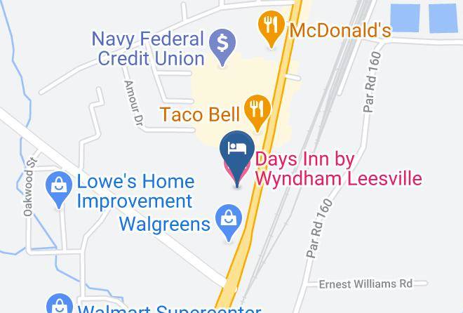 Vernon Par - Days Inn By Wyndham Leesville Maps