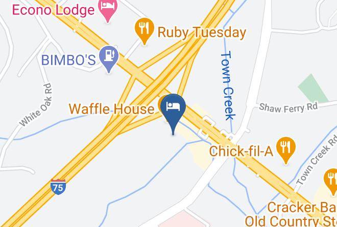 Loudon - Days Inn By Wyndham Lenoir City Maps