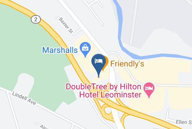 Worcester - Days Inn By Wyndham Leominster Fitchburg Area Maps
