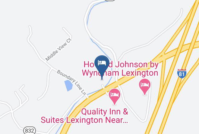 Rockbridge - Days Inn By Wyndham Lexington Maps